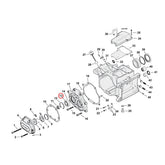 Ball bearing, transmission bearing housing TRANSMISSION 5-SPEED PARTS Mcs