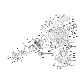 Ball bearing, transmission bearing housing TRANSMISSION 5-SPEED PARTS Mcs
