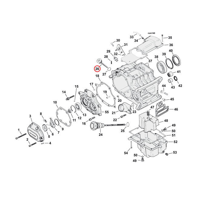 Transmission fill plug. round head TRANSMISSION FILL PLUGS Mcs