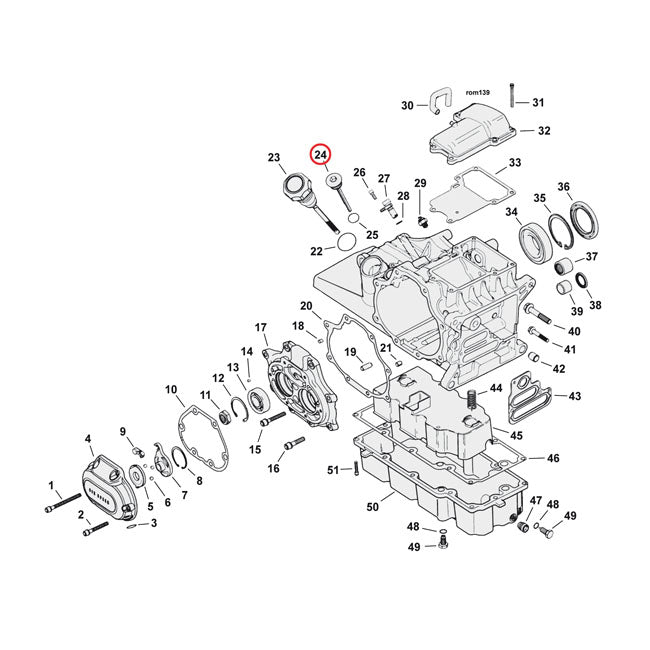 Transmission fill plug. round head TRANSMISSION FILL PLUGS Mcs