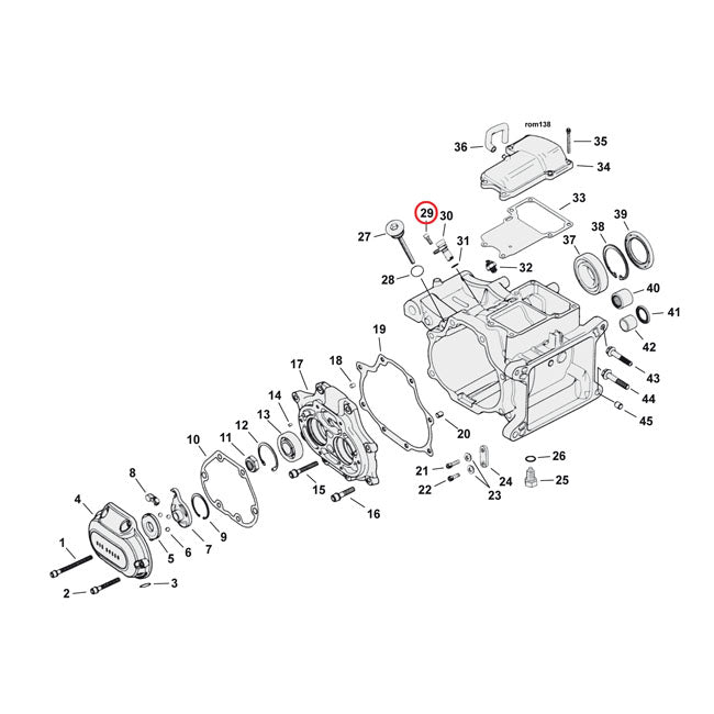 Bolt 1/4"-20 x 11/16" TRANSMISSION HARDWARE Mcs