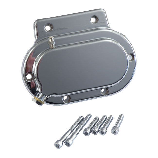 Transmission End Cover Smooth, Hydraulic. Chrome Transmission End Covers Mcs