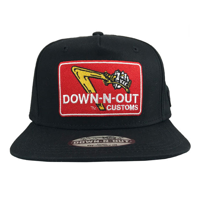 Down N Out Flat Bill Cap Caps Down N Out
