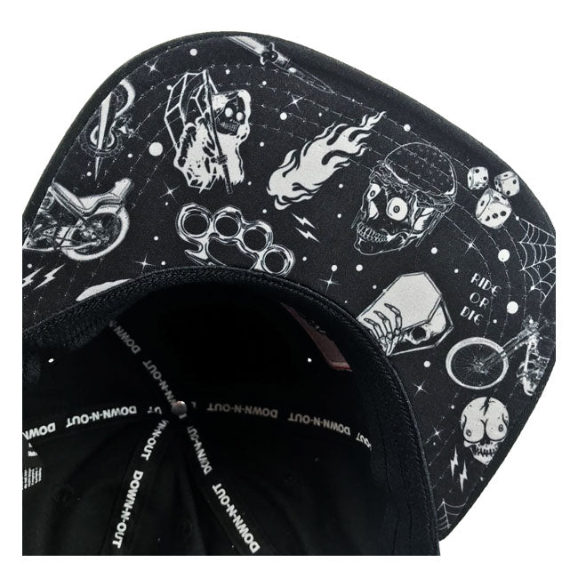 Down N Out Flat Bill Cap Caps Down N Out