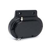 Transmission End Cover Smooth, Hydraulic. Black Transmission End Covers Mcs