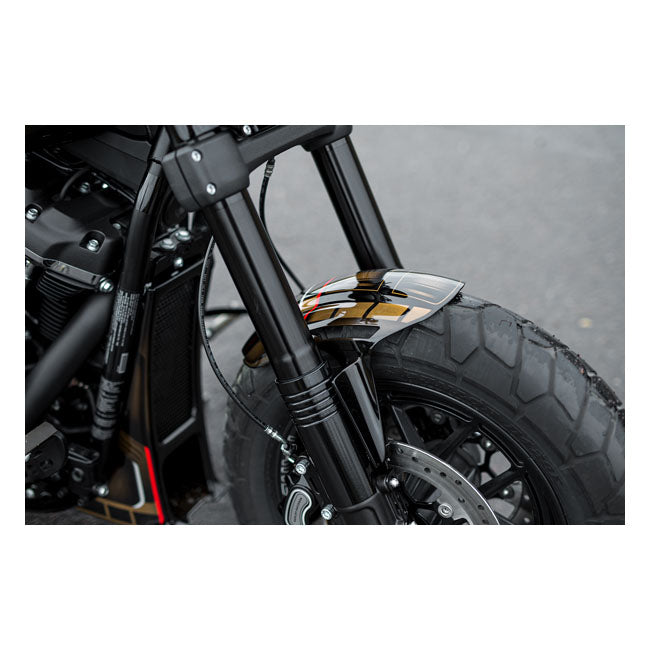 Killer Custom, ''Aggressor'' front fender. Black FENDER FRONT Killer Custom