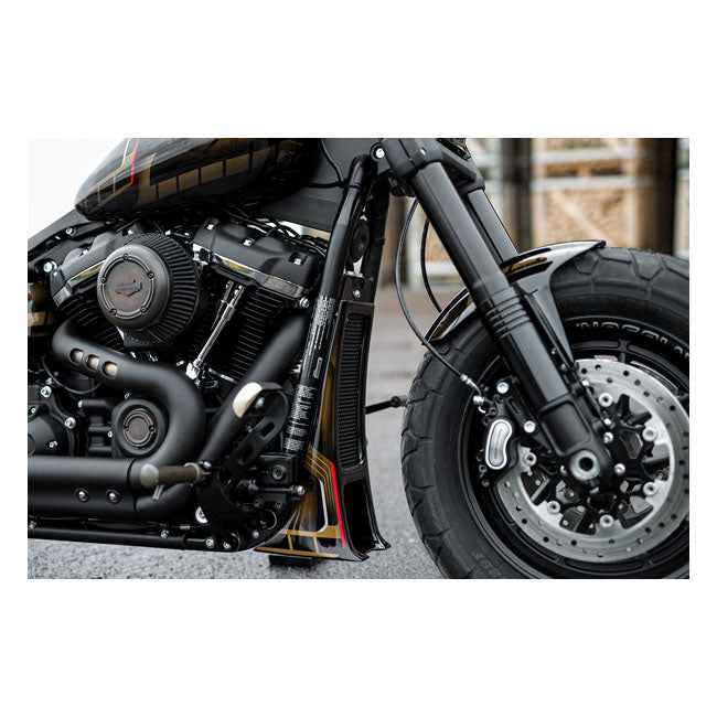 Killer Custom, ''Aggressor'' front fender. Black FENDER FRONT Killer Custom