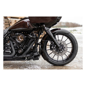 Killer Custom, ''Wrapper'' front fender, 21 x 5.50 fat wheels FENDER FRONT Killer Custom