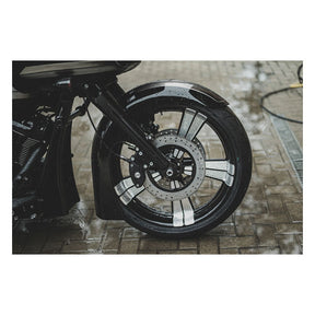 Killer Custom, ''Bulldog'' front fender, 23 x 5.50 fat wheels FENDER FRONT Killer Custom