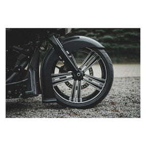 Killer Custom, ''Bulldog'' front fender, 5.5 x 21 fat wheels FENDER FRONT Killer Custom