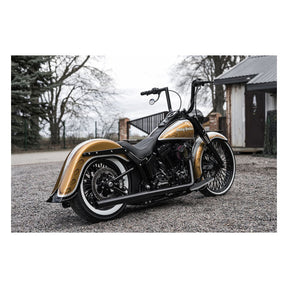 Killer Custom, 4" stretched rear fender with classic tip FENDER REAR Killer Custom