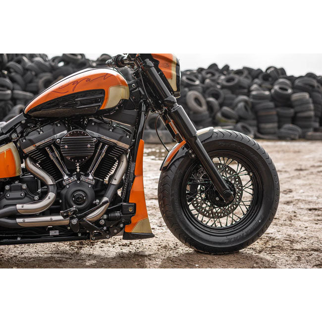 Killer Custom, ''Avenger'' M8 Softail gas tank cover & console GASTANKS Killer Custom
