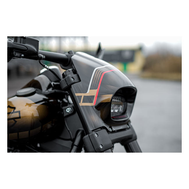 Killer Custom, ''Aggressor'' headlamp fairing HEADLAMP MASK KITS Killer Custom