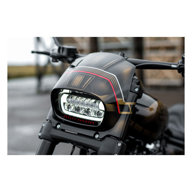 Killer Custom, ''Aggressor'' headlamp fairing HEADLAMP MASK KITS Killer Custom