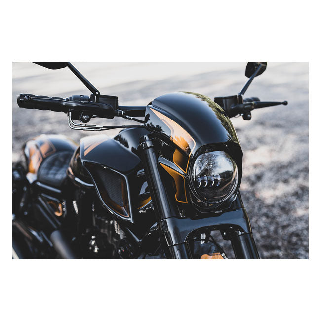 Killer Custom, ''Aggressor'' headlamp fairing HEADLAMP MASK KITS Killer Custom