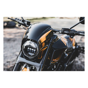 Killer Custom, ''Aggressor'' headlamp fairing HEADLAMP MASK KITS Killer Custom
