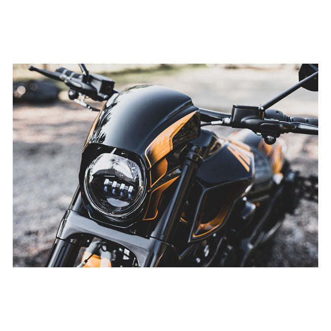 Killer Custom, ''Aggressor'' headlamp fairing HEADLAMP MASK KITS Killer Custom