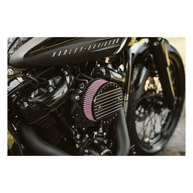 Killer Custom, ''Streamliner'' cover. For S&S Stealth Air Cleaner Cover Killer Custom