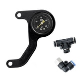 Killer Custom, M8 air ride gauge kit. Black face gauge. 4mm OIL PRESSURE GAUGES Killer Custom