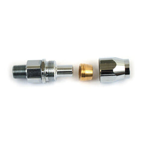 Goodridge, Built-A-Line oil hose fitting 1/8 NPT straight OIL LINE FITTINGS Goodridge