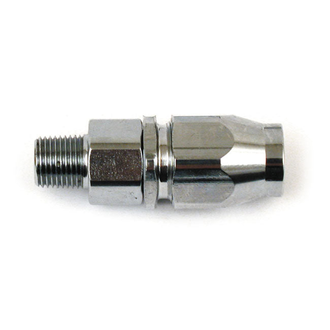 Goodridge, Built-A-Line oil hose fitting 1/8 NPT straight OIL LINE FITTINGS Goodridge