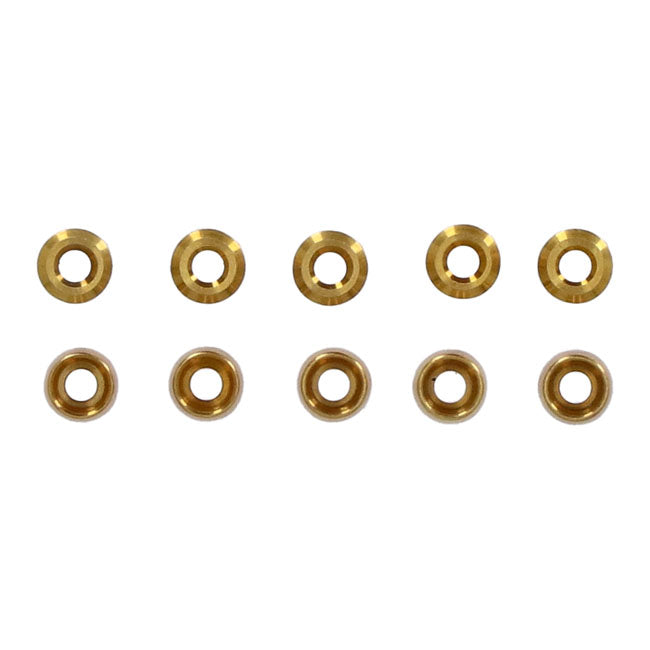 Goodridge fitting sleeves (olives). Brass BRAKE LINE SLEEVES Goodridge