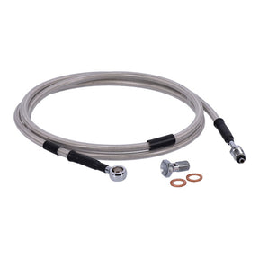 Goodridge hydraulic clutch line kit 63", clear coated HYDR. CLUTCH LINE KITS Goodridge