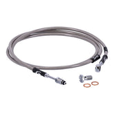 Goodridge hydraulic clutch line kit 68", clear coated HYDR. CLUTCH LINE KITS Goodridge