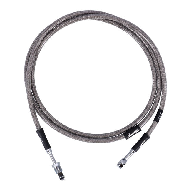 Goodridge hydraulic clutch line kit 68", clear coated HYDR. CLUTCH LINE KITS Goodridge