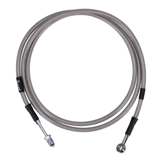 Goodridge hydraulic clutch line kit 69", clear coated HYDR. CLUTCH LINE KITS Goodridge