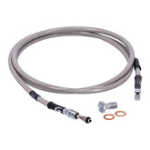 Goodridge hydraulic clutch line kit 70", clear coated HYDR. CLUTCH LINE KITS Goodridge