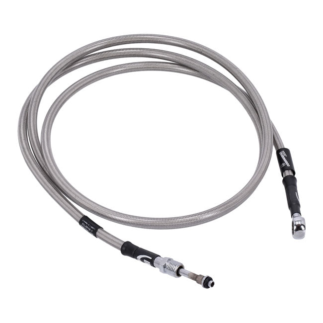 Goodridge hydraulic clutch line kit 70", clear coated HYDR. CLUTCH LINE KITS Goodridge