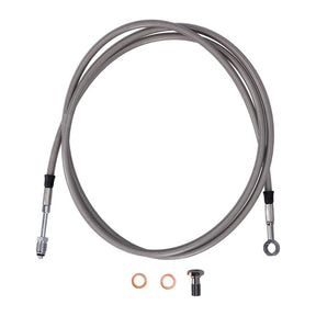 Goodridge hydraulic clutch line kit 71", clear coated HYDR. CLUTCH LINE KITS Goodridge