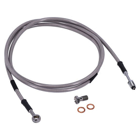 Goodridge hydraulic clutch line kit 73", clear coated HYDR. CLUTCH LINE KITS Goodridge