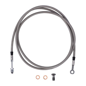 Goodridge hydraulic clutch line kit 75", clear coated HYDR. CLUTCH LINE KITS Goodridge