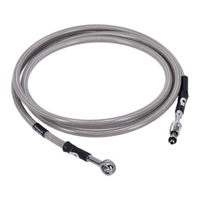 Goodridge hydraulic clutch line kit 77", clear coated HYDR. CLUTCH LINE KITS Goodridge