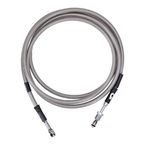 Goodridge hydraulic clutch line kit 77", clear coated HYDR. CLUTCH LINE KITS Goodridge