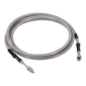 Goodridge hydraulic clutch line kit 79", clear coated HYDR. CLUTCH LINE KITS Goodridge
