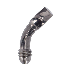 Goodridge, Slimline banjo fitting 3/8", 45 degrees. SS BANJO BOLTS Goodridge