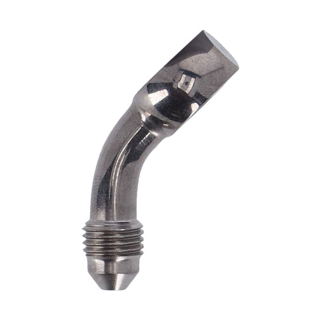 Goodridge, Slimline banjo fitting 3/8", 45 degrees. SS BANJO BOLTS Goodridge