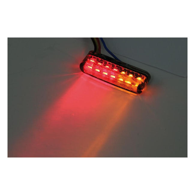 Shorty Taillight/Turn Signal Combo. Smoke Lens, Ece Taillight/Turn Signals Combo Mcs