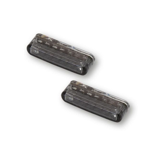 Shorty Taillight/Turn Signal Combo. Smoke Lens, Ece Taillight/Turn Signals Combo Mcs