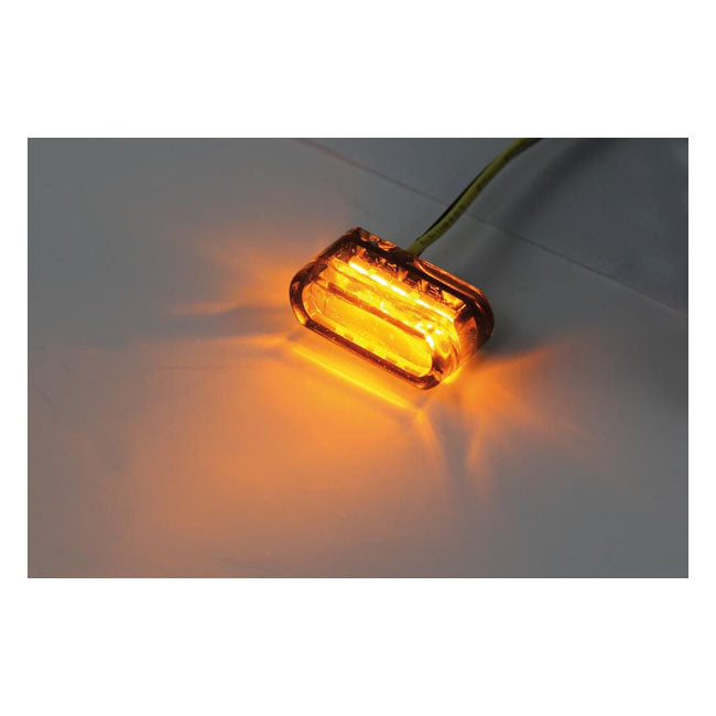 ''Module 1'' Turn Signals, Horizontal Mount. Smoke Lens, Ece Turn Signals Mcs