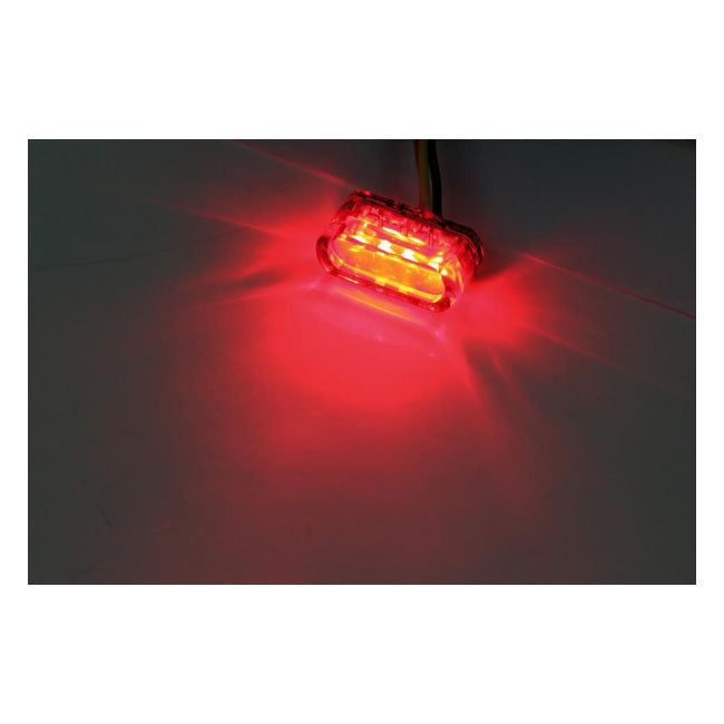 ''Module 1'' Led Taillight. Red Lens. Ece Taillights Mcs
