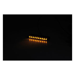 ''Stripe'' Led Turn Signals, Sequential Lighting. Smoke Lens Turn Signals Mcs