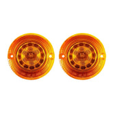 Custom Dynamics Signal Insrt Flat 1156 Amb Turn Signals Inserts Custom Dynamics