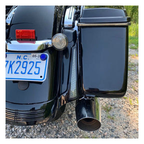 Custom Dynamics, Fascia LED rear panels for Touring. Black TAILLIGHTS Custom Dynamics