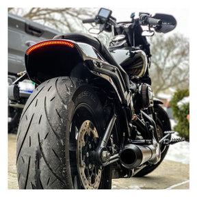 Custom Dynamics Auxiliary Run Brake & turn Taillight, Red - 18-23 Fat Bob Taillights Custom Dynamics