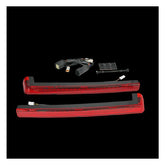 Custom Dynamics Tour-Pak LED Run Brake & Turn Side Arm Lights, Red - 14+ Touring & Trike Tourpacks Custom Dynamics