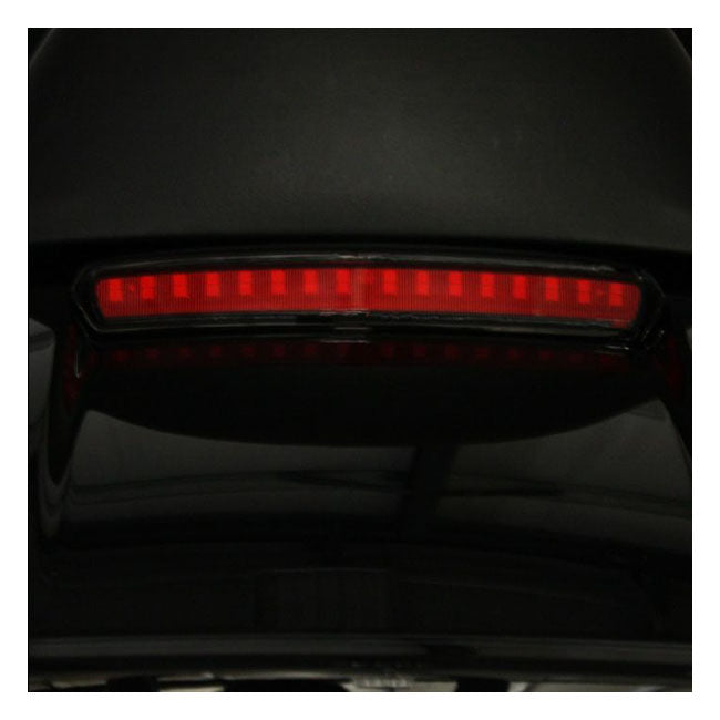 Custom Dynamics High Mount LED Light, Black Red - 14-24 Touring & Trike Taillights Led Custom Dynamics
